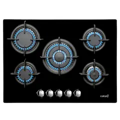 CATA - Encimera a Gas L 7005 CI negro