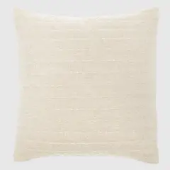 ZAHR - COJIN BORDADO TIPO LINO BEIGE