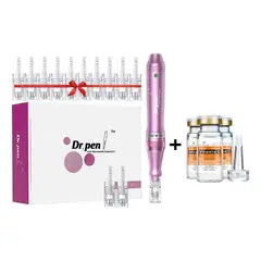 GENERICO - Dermapen Dr Pen M7-w+12 Agujas +3 Apollas De Vitamina C