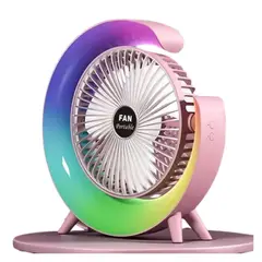 GENERICO - Ventilador Usb De Escritorio Rosado