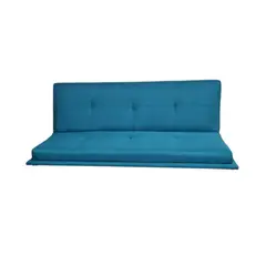 DISEÑOS VALESTRINI - SOFA CAMA LINO TURQUESA