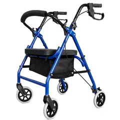 ONEDER - Andador Ortopedia Burrito Con Asiento Y Bolso 4 Ruedas 3004B-1