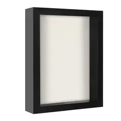 VGO - Marco Shadow box fondo y frente negro 30x40cm