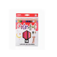 GENERICO - Lápiz Crayón 18 piezas