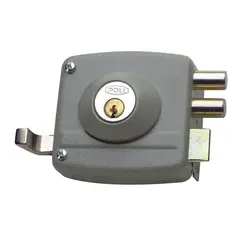 POLI - Cerradura Sobreponer Tradicional 1985 con Tirador