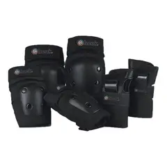 HOOK - Set Protecciones Pro Adulto Rodillera Codera Muñequera