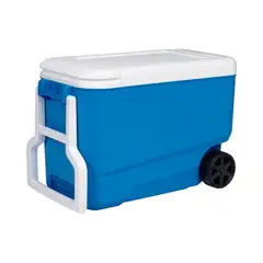 IGLOO - Cooler Nevera Hielera con Ruedas Wheelie Azul 36Litros