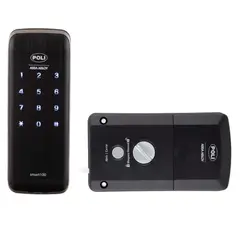 POLI - Cerrojo Digital Sobreponer Smart100 Negro