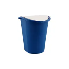 GENERICO - Basurero Papelero 28 Lts. para Pared c/tapa vaivén