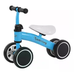 GENERICO - Scooter Bicicleta De Equilibrio Niños Sin Pedal Celeste