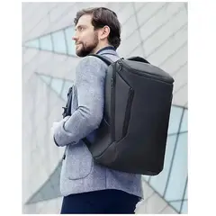 GENERICO - Mochila Ejecutiva Impermeable Carga USB Gran Capacidad Viajes Trabajo