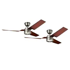 HUNTER - Pack X2 Ventilador De Techo 52" Mod. Flight