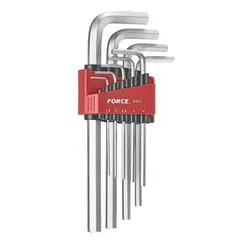 FORCE - Juego Llaves Allen Largas 1,5 a 10mm 5093L