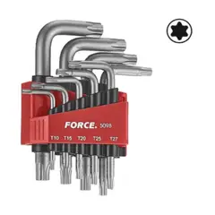 FORCE - Juego Llaves Torx T10 a T50 9pz 5098