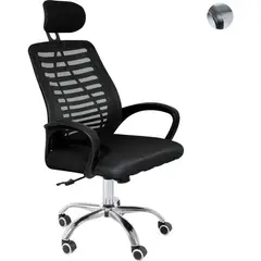 RACK & PACK - Silla Ejecutiva Ergonomica Escritorio Ajustable Tapizado Mesh