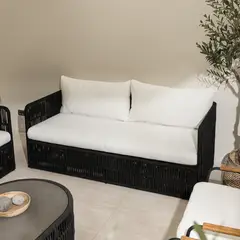 AMOBLE - Sofa terraza Kanaw 180 blanco Amoblé