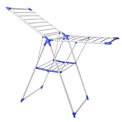 GENERICO - Tendedero Ropa Plegable Colgador Ropa Retractil Tendederos Plateado