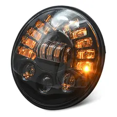 GENERICO - Foco Luz Led Delantero Para Moto 5.75 Pulgadas H4