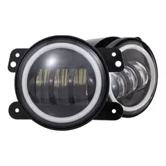 GENERICO - X2 Foco Neblinero Antiniebla Luz Led 4 Pulgadas Auto Jeep