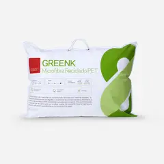 ROSEN - Almohada Microfibra Pet Greenk Americana 50x70 cm