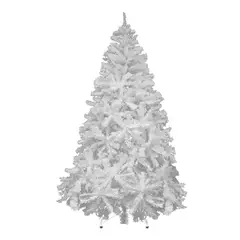 JARDIMEX - Arbol Navidad Artificial 170m Frondoso Blanco Pino