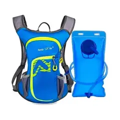 GENERICO - Mochila Camell Trekking Bolsa Hidratación Azul