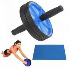 GENERICO - Rueda ejercicios abdominales Con Colchoneta