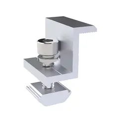 SOLIOT - Abrazadera Final Panel Solar 40mm -