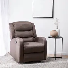DANIELS - Berger Masajeador Reclinable Gris Virgil + Control Remoto