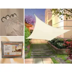 GENERICO - Vela Sombreadora 3x4 100% Impermeable.