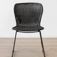 AMOBLE - Silla Terraza Golfet Negra Amoblé