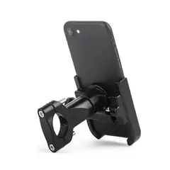 PROBIKER - Porta Smartphone Metálico Para Moto Color Negro para teléfono