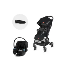 GB - Coche Travel System Qbit Plus AC Black + Aton G + Base