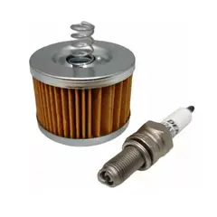 GENERICO - Kit Filtro Yamaha Fz 16 - Fzn 150 2.0 (filtro+bujia )
