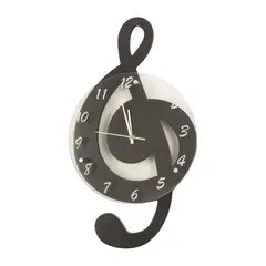 DECO MUSIC - Reloj de Pared Nota Musical
