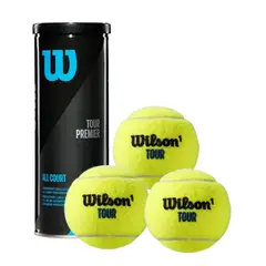 WILSON - Tarro De Pelotas Tenis Tour Premier X3