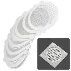 MIABU - Filtro desagüe ducha tina lavamanos pack 10 rejillas