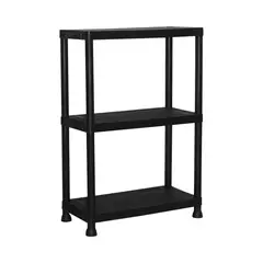 AIRHOUSE - Estante Repisa Rack Plástico 3 Niveles 91x61x31cm