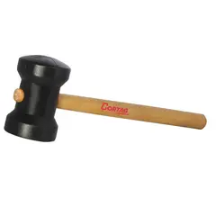 CORTAG - MARTILLO DE GOMA NEGRO 60MM