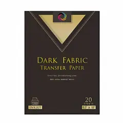 GENERICO - Papel Transfer Telas Oscuras Polera Oscura 20 Hojas A4 160g