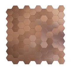 MERCAR RAY - Caja 8 Mosaicos autoadhesivo aluminio 29x28.5 cm / 0,65 M²