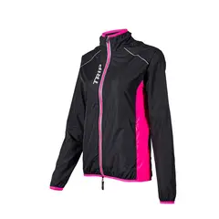 TRIP - CORTAVIENTO UNISEX BLACK PINK - TALLA M
