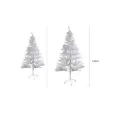 GENERICO - ARBOL DE NAVIDAD BLANCO 210CM