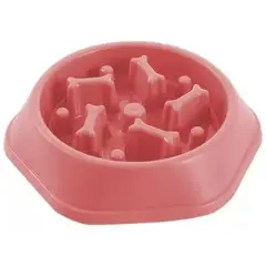 GENERICO - Plato Anti Ansiedad Come Lento Para Perros Mascotas