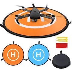 GENERICO - Landing Pad Helipuerto Pista De Aterrizaje 75 Cm Para Drone