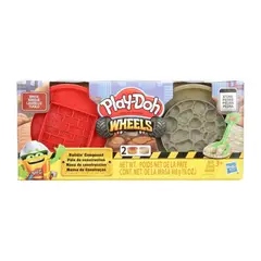 GENERICO - Juguete Masas De Construccion Roja Gris Plasticina Infantil