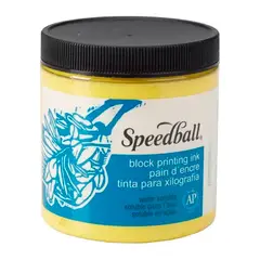 SPEEDBALL - Tinta para Grabados 236ml Acrílica - Amarillo