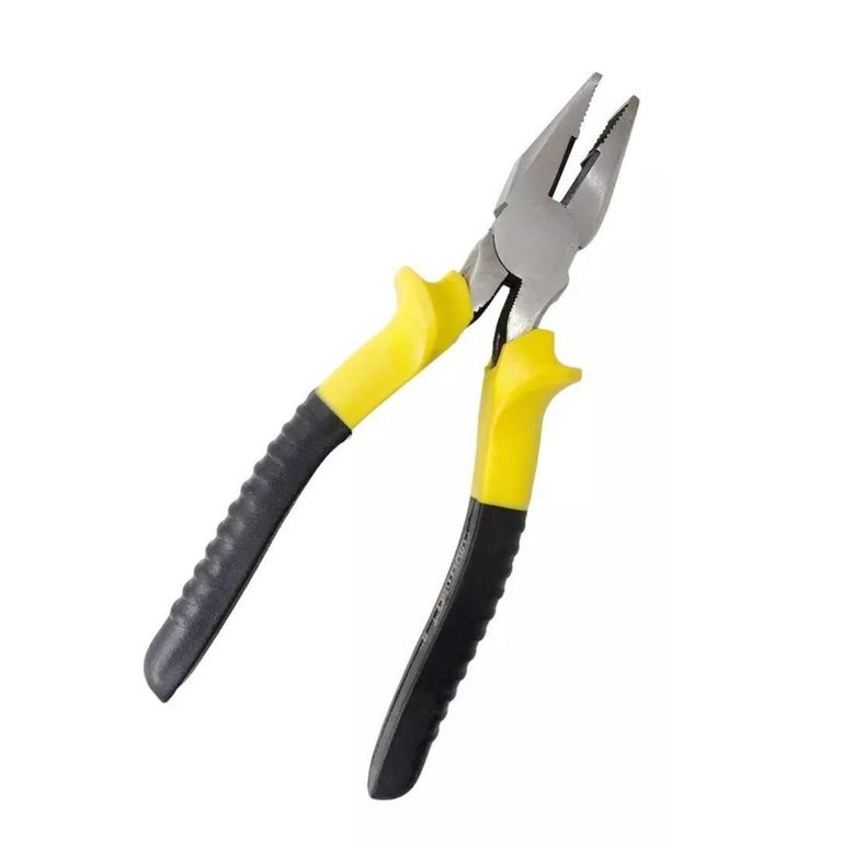 Alicate Universal Chata 8 Pulgadas Corta Dobla Ferreteria