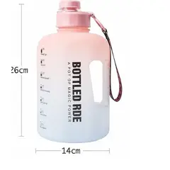 GENERICO - Botellas Motivacionales Termo De Agua Botella Deportiva 2lts