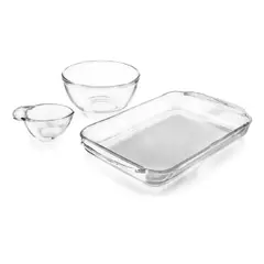 PYRO REY - Juego de 3 piezas de vidrio PYR-REY mod 1718377-C744